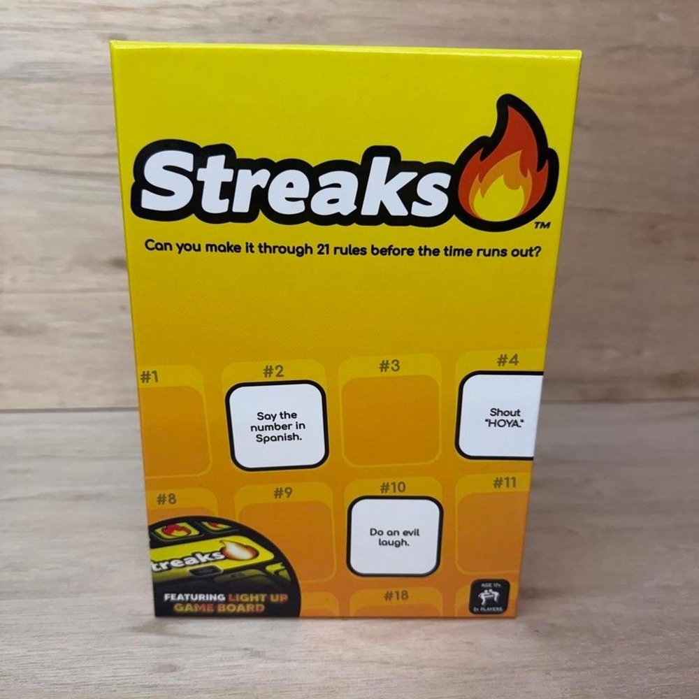 Streaks and Taboo Board Games Bundle Adult Game Night - Picture 4 of 7